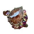 thumbnail image 7 of ysgfhgjw Ring for Lady Fashion Retro Ladies Alloy Inlaid Jewelry, 7 of 7