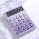 thumbnail image 1 of 1 Pcs Gradient Color Calculator, Student Calculator Student Office Small Computer High Value Arithmetic, For School Home Business Office, 1 of 8