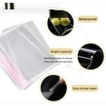 thumbnail image 3 of 5x7 Inches 200 Pcs Self Sealing Cellophane Bags Clear Cookie Bags Resealable Cellophane Self Adhesive for Packaging Gifts Cookies,Favors, Products for Packaging 200 Pieces 5"x7", 3 of 5