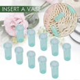 thumbnail image 3 of 200Pcs Floral Water Tubes Plastic Flower Nutrient Vials Arrangements Wedding Party Event Gifts 4cm, 3 of 5