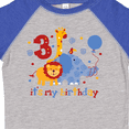 thumbnail image 4 of Inktastic Safari 3rd Birthday Boys or Girls Toddler T-Shirt, 4 of 5
