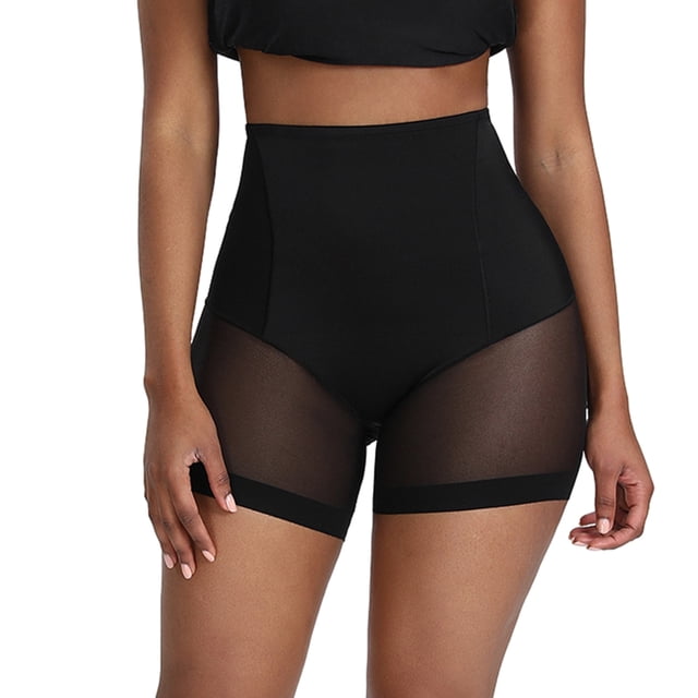 Fajas para mujer, bragas de control de abdomen, moldeador de cuerpo, levantador Negro M Sunnimix Bragas moldeadoras de mujer