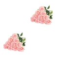 thumbnail image 3 of Flores Artificiales Yuarrent Ramo de Rosas de Seda A Prueba de agua 10 UNIDS, 3 of 6