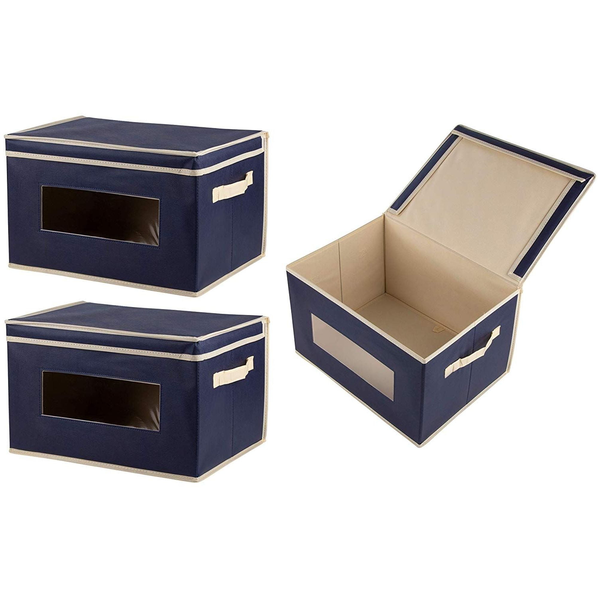 decorative fabric storage boxes with lids