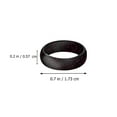 thumbnail image 4 of 4pcs Woman's Glitter Silicone Rings Silicone Finger Rings (Assorted Color), 4 of 9
