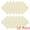 Yellow, variant on Unique Bargains 12" X 12" Cotton Washcloths Absorbent Reusable Washcloths White 4pk