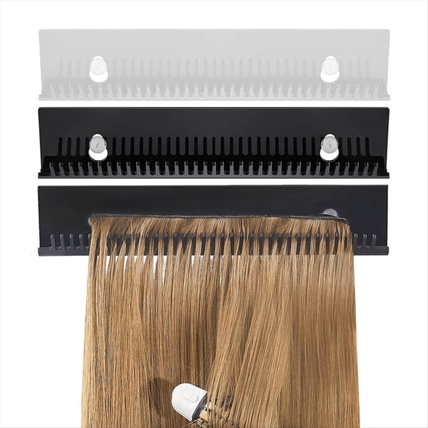Extensiones de Cabello Acrílicas Profesionales, Soporte Organizador para Seccionamiento, Colgador para Extensiones de Cabello, Estante
