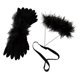 thumbnail image 2 of Alas y diademas para muñecas DIY, adorables adornos para disfraz de muñeca, accesorios para vestir Negro, 2 of 9
