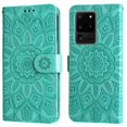 thumbnail image 1 of Funda tipo cartera GANGXUN para Samsung Galaxy S20 Ultra , diseño girasol, cuero PU, soporte, cierre magnético, tarjetero, 1 of 5