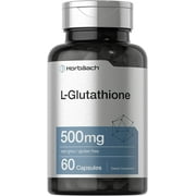 L-Glutathione | 500mg | 60 Capsules | by Horbaach