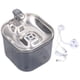 thumbnail image 2 of Fuente De Agua Automática Para Gatos, Dispensador De Agua Para Mascotas De Acero Inoxidable 304 A Prueba De Salpicaduras Para Uso Diario, 2 of 7