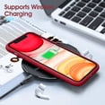 thumbnail image 6 of Liquid Silicone Case for iPhone 11 (6.1''), [Scratch-Resistant, Anti-Fingerprint, Shockproof] Protective Slim Fit Phone Case, 4-Layer Cover with Microfiber Lining, Silky-Soft Touch, Red, 6 of 14