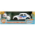 thumbnail image 2 of Punch Buggy 50 VW Beetle White 1:32 Vehicle and Gloves, 2 of 9