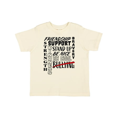 

Inktastic No More Bullying- Be Nice Gift Toddler Boy or Toddler Girl T-Shirt