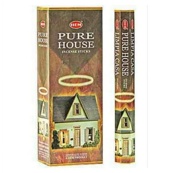Pure House Box of 6 tube 120 Incense sticks HEM