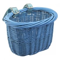 BASKET SunLite Front WILLOW MINI Blue STRAP-ON9.75x6x7.5