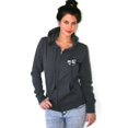 thumbnail image 1 of Rusty - Spectacle Charcoal Juniors Zip Hoodie, 1 of 1