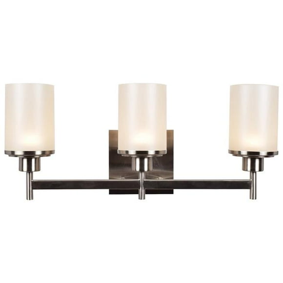 Access lighting 62511LEDD-BS-CSL 21,75 x 9,25 x 6 Po Perche 3 Lumières LED Vanité&44; Acier Brossé