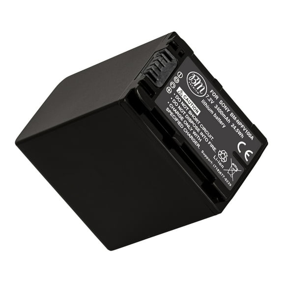BM Premium NP-FV100A High Capacity Battery for Sony Handycam Camcorders