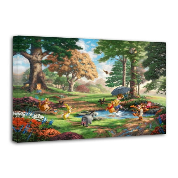 The Adventures of Winnie The Pooh II Artworks Picture Print Poster Wall Art Painting Canvas Gift Decor Home Posters Decorative 16x24inch(40x60cm)