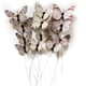 thumbnail image 1 of Paquete de 12 estacas decorativas con forma de mariposa en 3D para decoración del hogar, 1 of 9