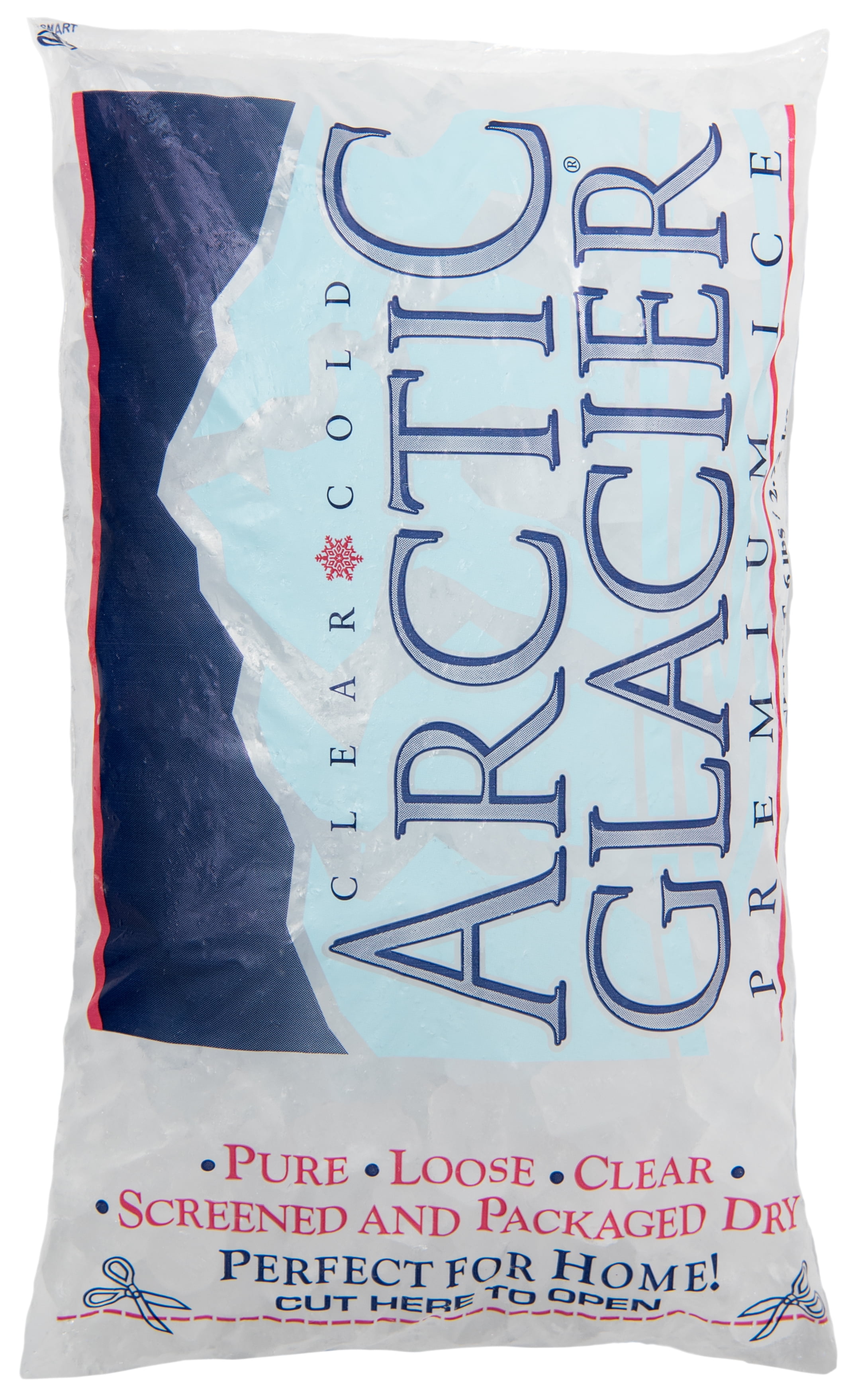 Arctic Glacier Clear Cold Premium Ice, 6 lb Bag