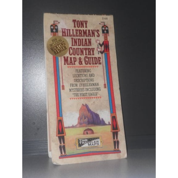 Pre-Owned Tony Hillerman's Indian Country Map & Guide