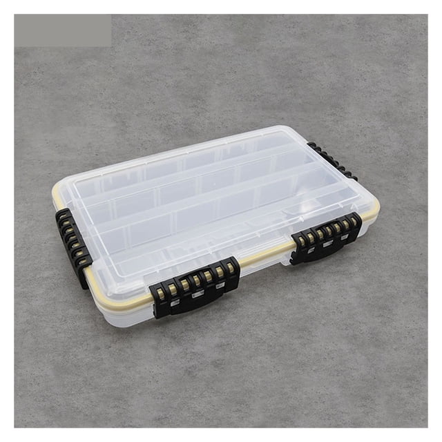 Waterproof Fishing Tackle Box Capacity Fishing Accessories Tool Storage Box Fish Hook Lure Fake ,Versatile Storage