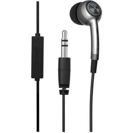 - IFROGZ EarPollution Plugz with Mic - Silver