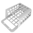 thumbnail image 5 of Foldable Plastic Laundry Basket, Hanging Storage Organizer for Clothes and Towels, Space Saving Wall Mounted Container for Bathroom, Bedroom, or, 5 of 5