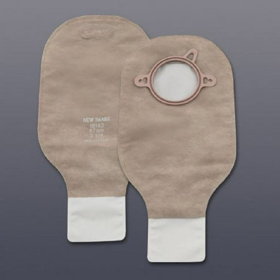 New Image Colostomy Pouch 12 Inch Length Drainable, 18144 - BOX OF 10