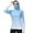 Sky Blue Spot Gradient, variant on Bassdash FS23W Women's UPF 50+ Fishing Hoodie Shirt With Face Mask Thumb Holes