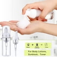 thumbnail image 3 of Dispensadores de jabón en espuma Boao, 70 unidades, 60 ml, recargables para viajes, 3 of 7