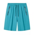 thumbnail image 3 of LONKITO Summer Mens Shorts with Pockets Zipper, Quick Dry Lightweight Beach Shorts, 2026 Fashion Swim Trunks for Vacation Hawaiian, 3 of 7