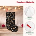 thumbnail image 4 of Uemuo Christmas Cookie Reindeer Print Christmas Stockings, 18inch Xmas Hanging Stocking Decorations for Christmas Party Family Decor, 4 of 7