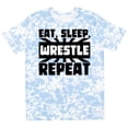 thumbnail image 3 of Inktastic Eat, Sleep, Wrestle, Repeat T-Shirt, 3 of 5