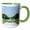 Green/White, variant on 3drose, Nymphenburg Palace Garden, Munich, Germany - Eu10 Mzw0107 - Martin Zwick, 15oz Mug