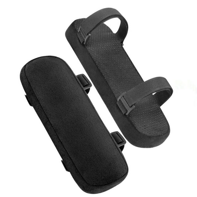 Scienceny 1 par de reposabrazos de silla de oficina, taburete de ordenador extraíble ajustable portátil, soporte para brazo, cojín, accesorio Type4 NO4