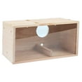 thumbnail image 2 of CarpNettore Wooden Bird House Bluebird House Breeding Rustic DIY Paintable Chickadee Box for Left Opening, 2 of 9