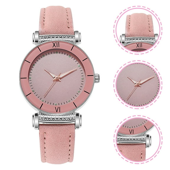 WHAMVOX Quartz Wrist Watch Fashionable Roman Numeral for Women Lady