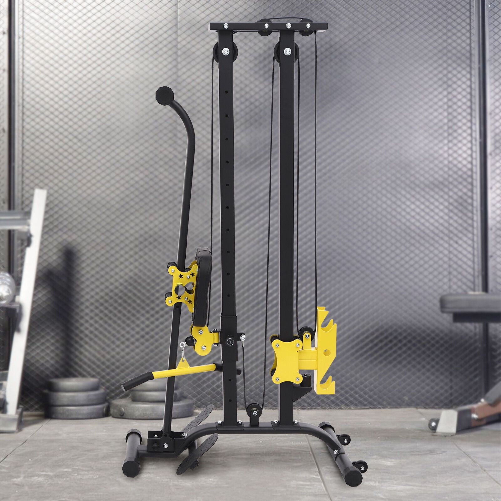 TFCFL Fitness Rack Heavy Duty Strength Training Fitness Equipment Multifunction Cross Trainer Workout Machine 100kg/220.46lbs