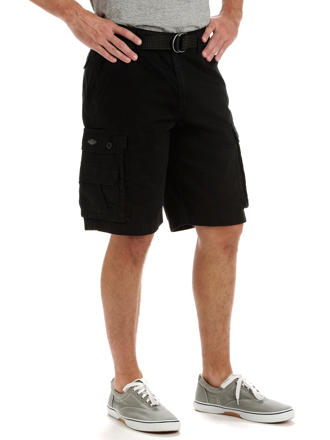 LEE Mens Big & Tall Dungarees Belted Wyoming Cargo Short 