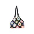 thumbnail image 4 of Bolsa de hombro de mujer de ganchillo de flores de mano de punto hueco de playa bohemio monederos JShteea Para Estrenar, 4 of 9