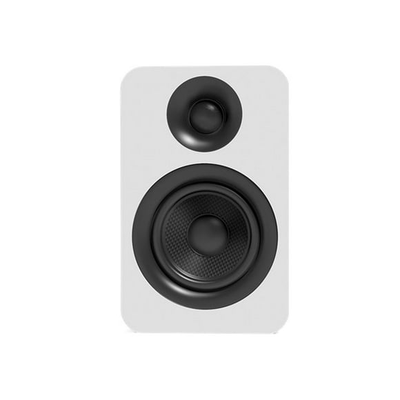 Kanto YU Passive 4" Passive Bookshelf Speakers with 1" Silk Dome Tweeter | External Amplifier Required | Pair | Matte White