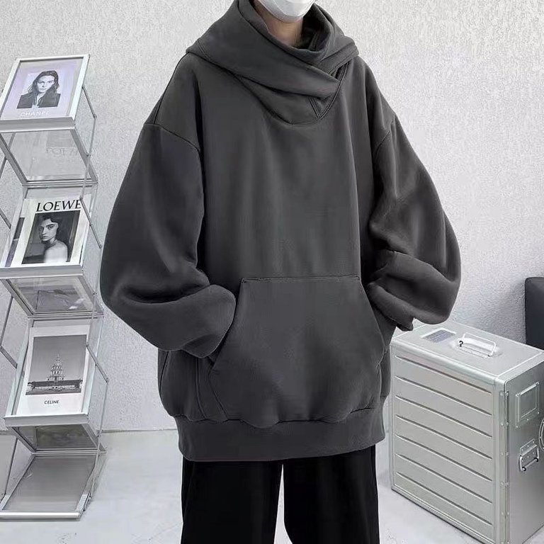 K✩⋆* Kukuzhu Y2K Oversized Goth Punk Sweater Ripped Striped Long
