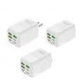 thumbnail image 3 of US 6 Port Mobile Phone Charger Fast Charging Adapter 150W 4 USB 2 Type C Wall Fast Charger, 3 of 4