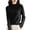 g-Black5416, variant on Women Undershirts Base Layer Stretch Thermal Solid Color Long Sleeve Crew Neck Soft Warm Pullover Knit Fall Winter Soft Tops