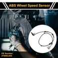 thumbnail image 2 of Sensor de velocidad de rueda ABS Unique Bargains Sensor ABS Sistema de frenos antibloqueo No.479008J000 para Nissan Altima 2002-2004 1 Pc Trasero Derecho, 2 of 6