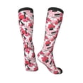 thumbnail image 5 of Lsque Makeup Printed Crew Socks Men's Women's LightWeight Thin Casual Calf Socks ,Knee High Socks,Cotton Socks, 5 of 9