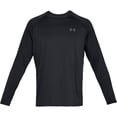 thumbnail image 3 of Camiseta Under Armour Tech 2.0 de manga larga para Hombre - Negro, 3 of 4